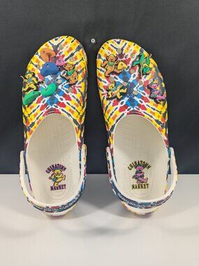 Chinatown Grateful Dead crocks for men size 14 limited edition